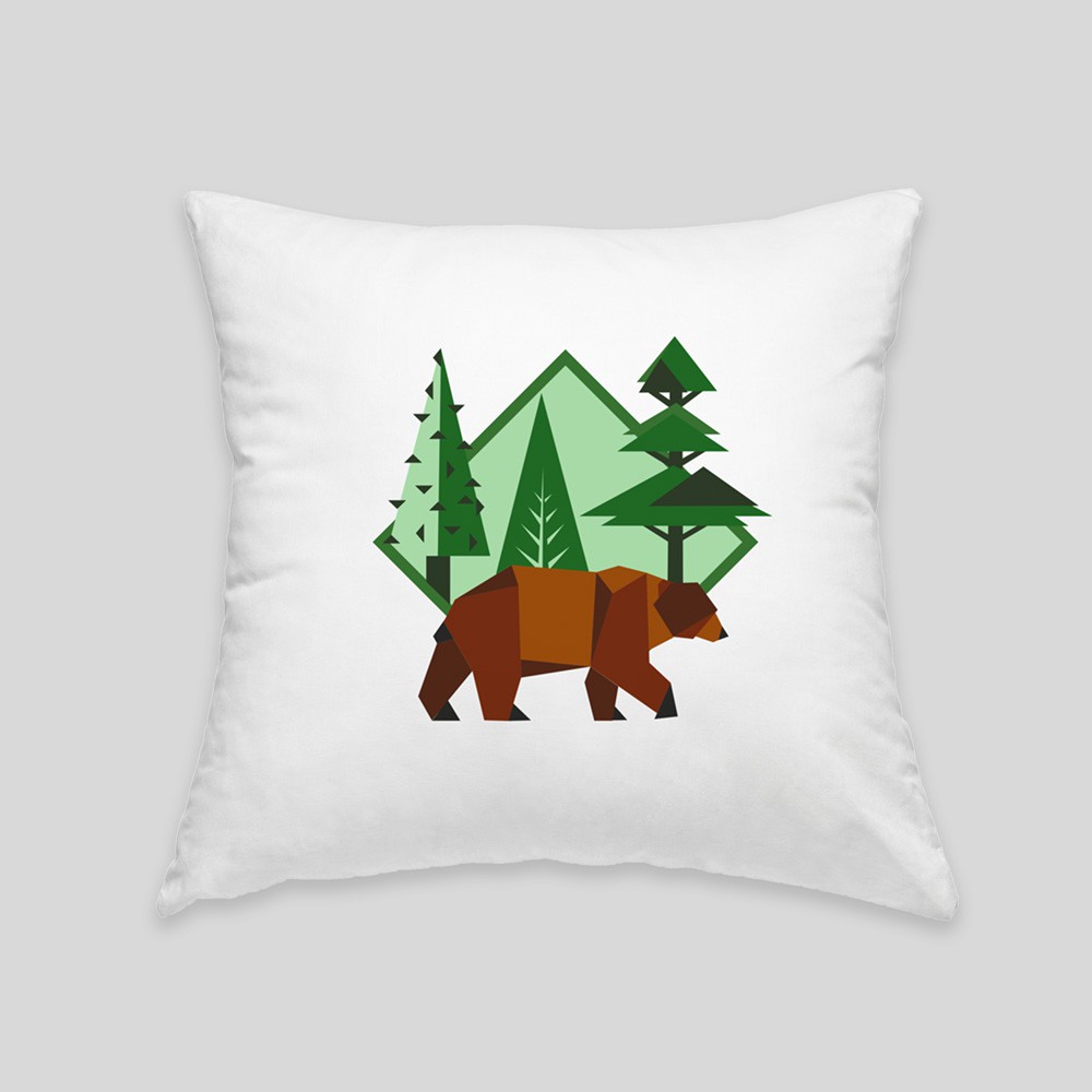 Brown bear cushion - Imagen 2